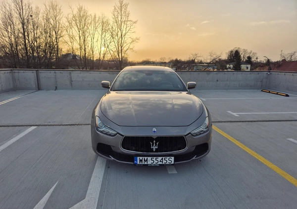 Maserati Ghibli cena 124500 przebieg: 99000, rok produkcji 2016 z Sulejówek małe 106